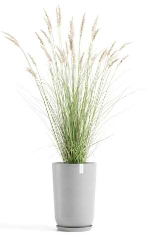 Γλάστρες Oslo High Χρώμα Γκρι Λευκό